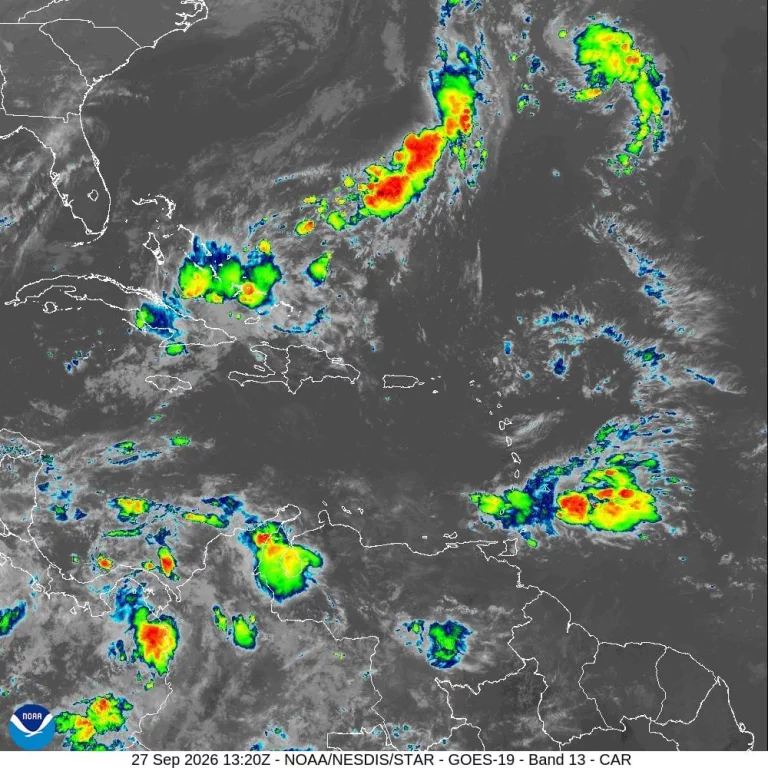 Vaguada traerá aguaceros y tormentas esta tarde: mira las provincias con mayor riesgo