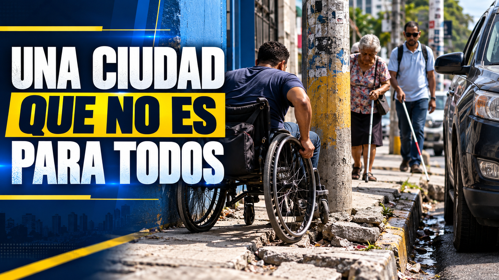 Una ciudad que no es para todos