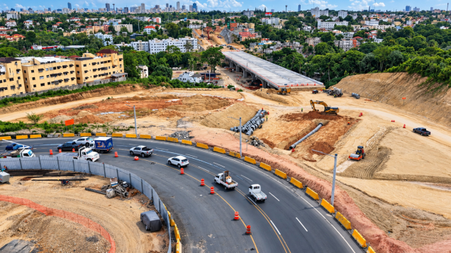 República de Colombia: así avanzan el túnel y el viaducto